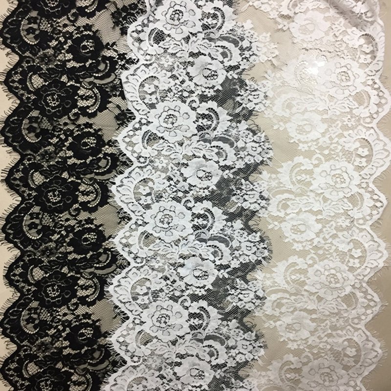 Eyelash Lace Lace Fabric Dress for Women's Wear Wholesale Supplier 6